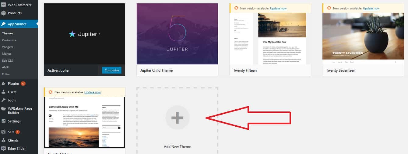 How To Select A WordPress Theme Step 2