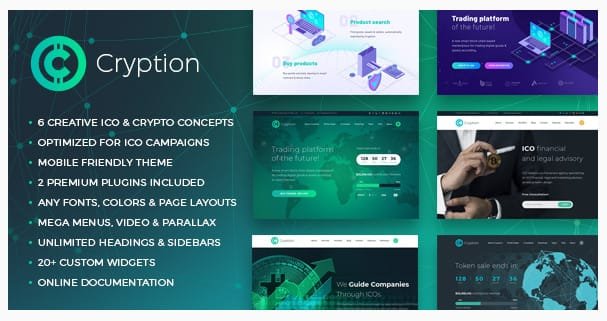 Cryption WordPress Theme