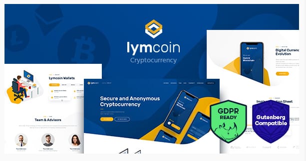 Lymcoin WordPress Theme
